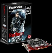 ATI PowerColor PCIe 1024MB HD5670 HD Retail