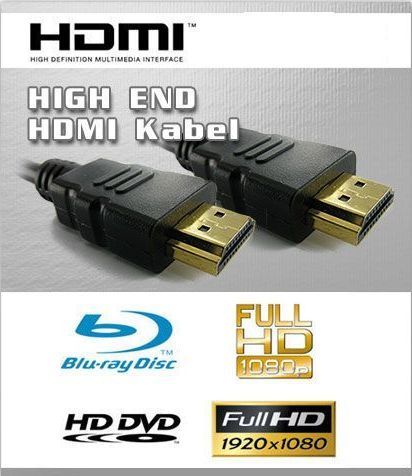 Monitorkabel HDMI auf HDMI 1,8m