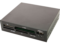 Cardreader 3,5" intern SDHC f&auml;hig USB2.0