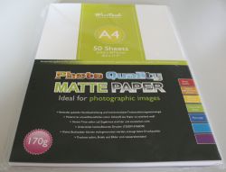 Fotopapier SM170 A4 Matt 170g 1-seitig 50stk.